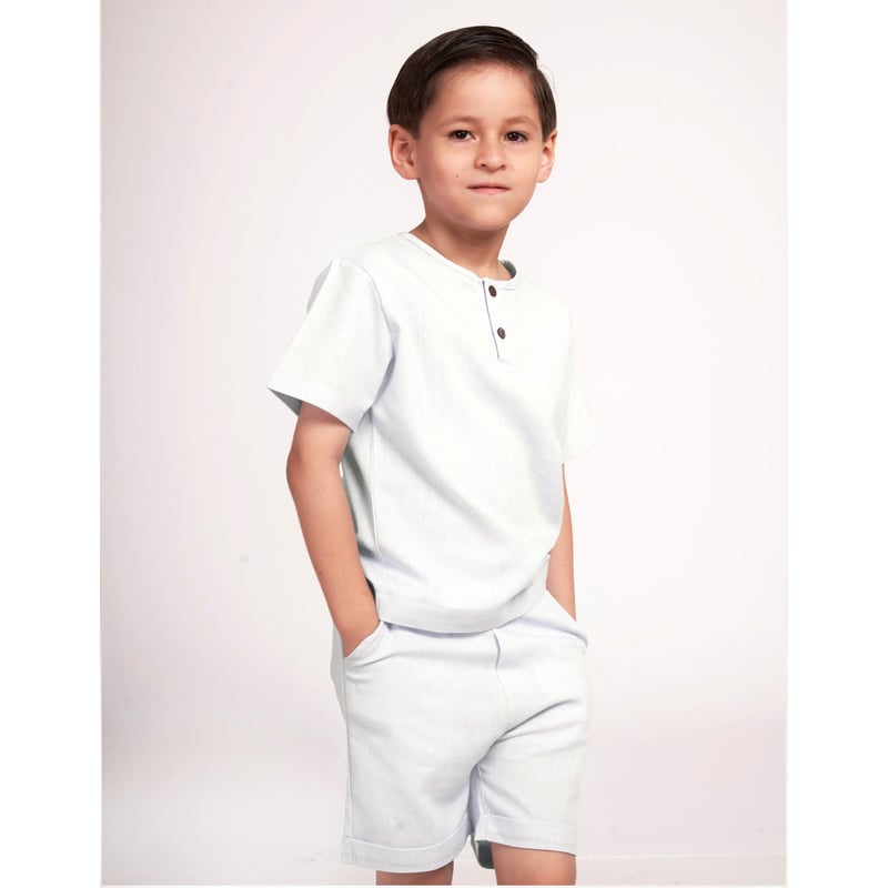 Conjunto polo y short lino nino GENERICO falabella
