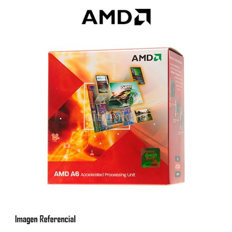 PROCESADOR AMD A6 3650 2.6GHZ SOCKET FM1 P/N: AD3650WNGXBOX AMD ...