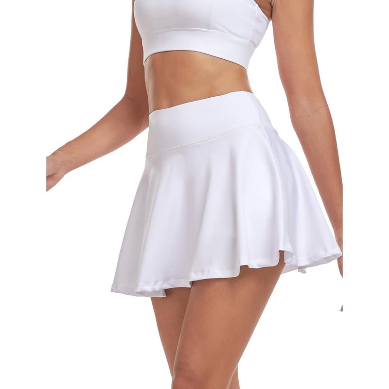Falda short blanca hotsell