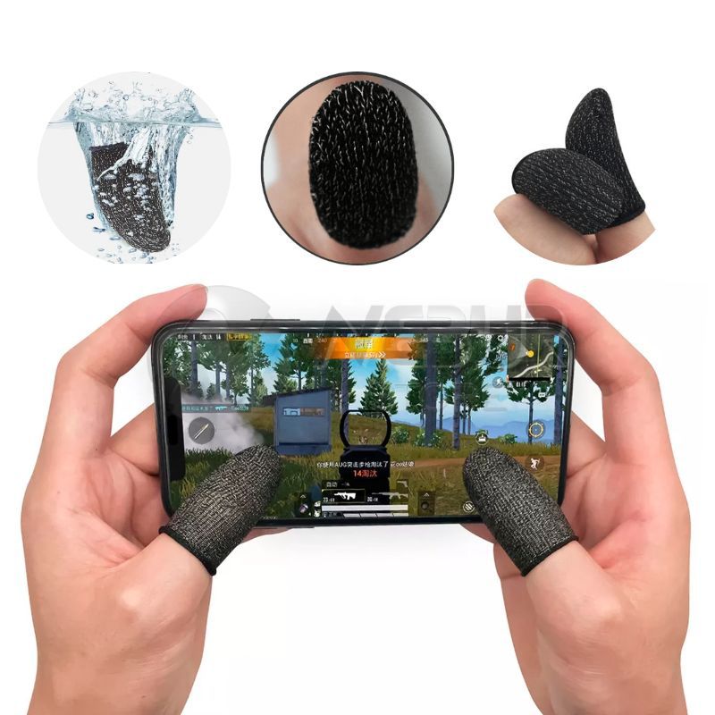 GENERICO - Dedales Gamer Para jugar en Celular o Tablet - azul