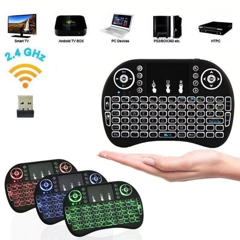 Miniteclado control remoto inalambrico recargable TV GENERICO falabella