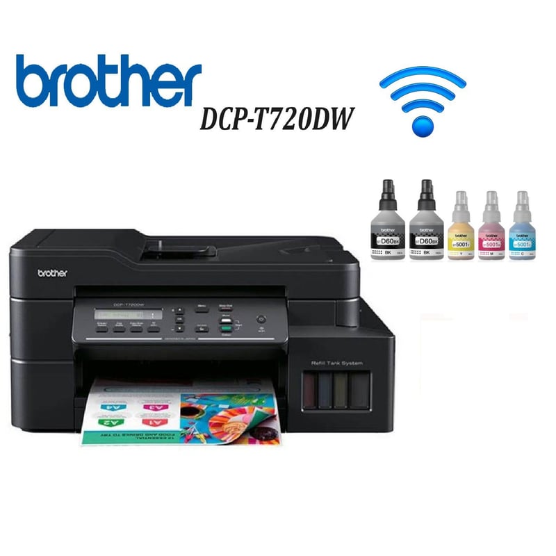 BROTHER - Impresora Brother DCP-T720DW Multif WiFi Duplex ADF Brother DCPT720