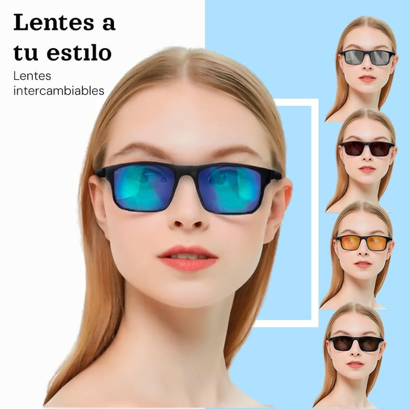 "Lentes Mujer 5 en 1 Urbano Moda: Transforma tu Estilo"