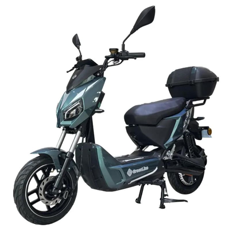 MOTO ELECTRICA XT-12 VERDE MOTOR 2000W BATERIAS PREMIUM GREENLINE ...