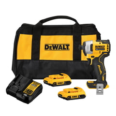 DEWALT - Atornillador de Impacto 1/4'' 20V Xr 170Nm DCF809D2-B2