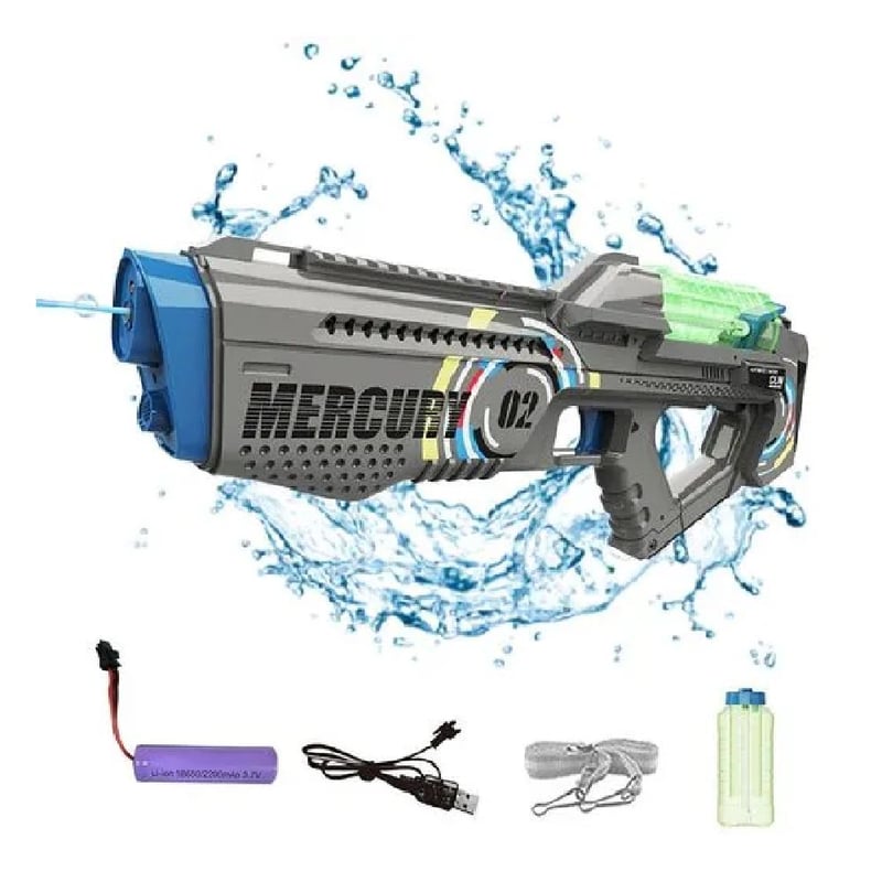 Juguetes De Agua Para Niños Pistola De Agua Eléctrica DeAO Unidades,  Con Luces Y Sonido, Alcance 10-12m, Para Niños Pistola Agua Hidro Mad