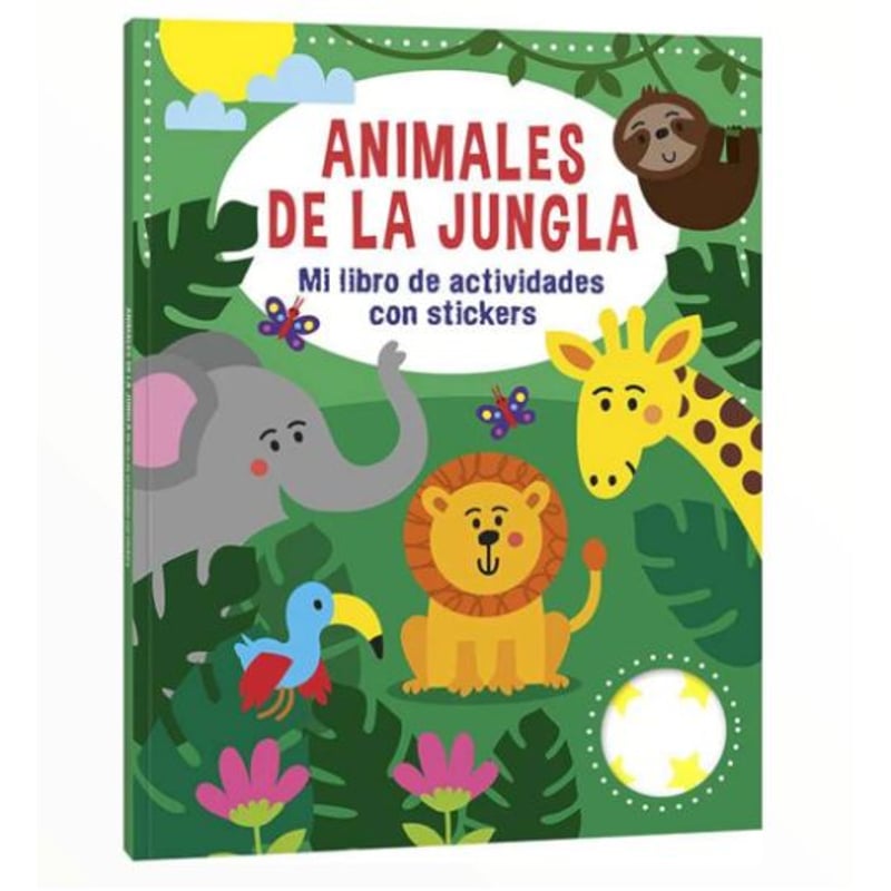 Libro Infantil Actividades Animales de la Jungla GENERICO | falabella.com