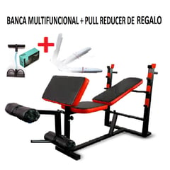 SPORT RICHMAR - Banca multifuncional con predicador pull reducer de regalo