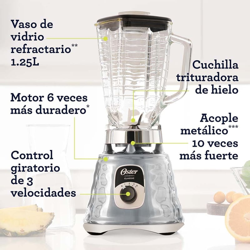 Licuadora oster clasica 3 velocidades shop