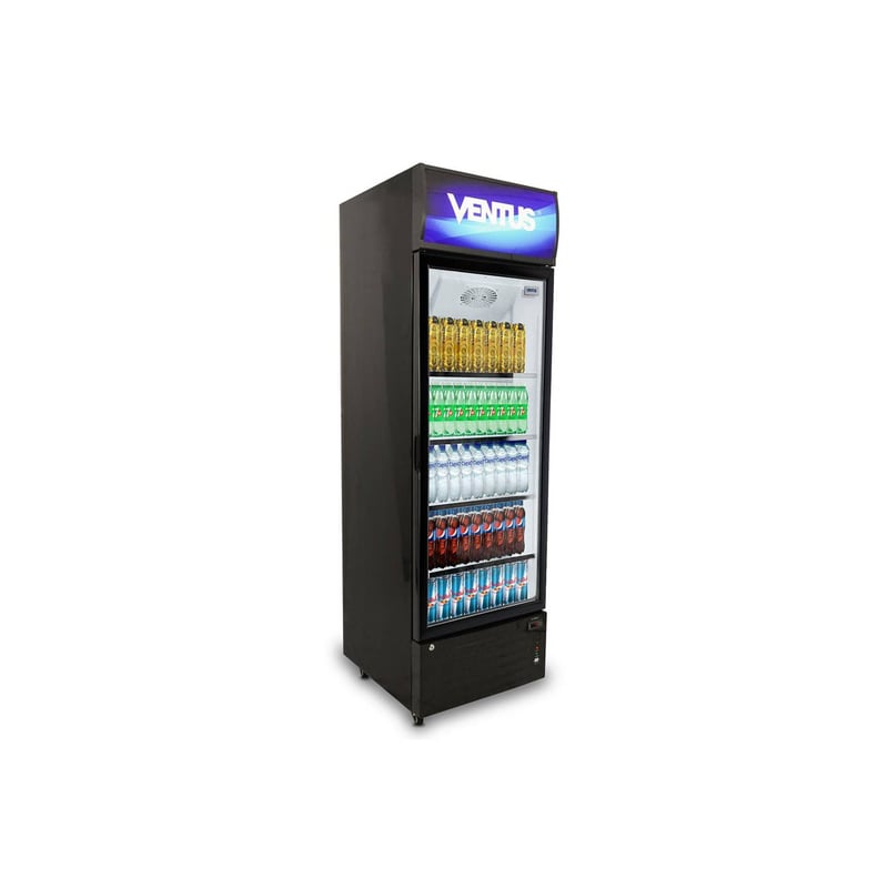 VENTUS - Visicooler VentusTurbo Cooling 1 Puerta Vidrio 380Lts LG-380TC