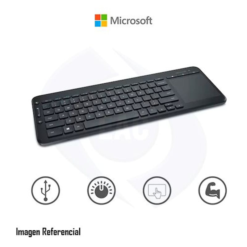 TECLADO INALAMBRICO MICROSOFT ALL IN ONE USB P N N9Z 00004 MICROSOFT falabella