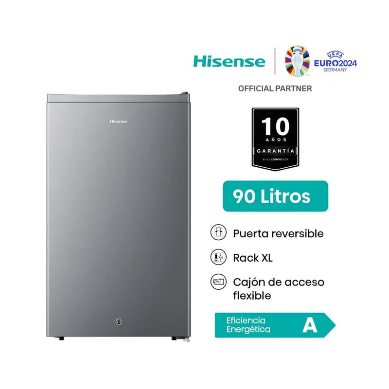 HISENSE - FRIGOBAR HISENSE 90L RR121H GRIS