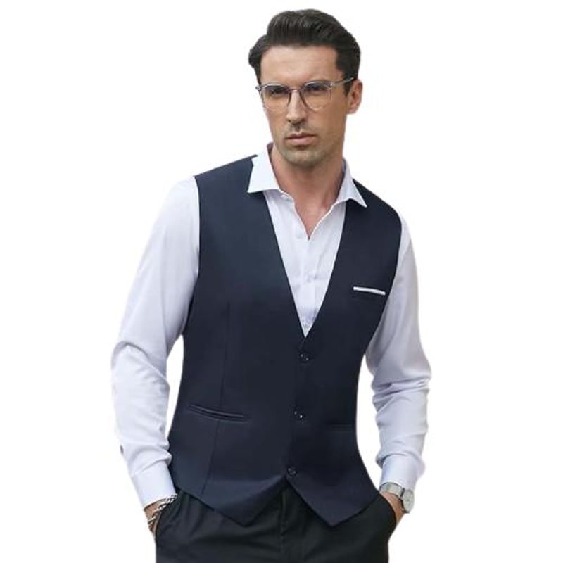 Chaleco De Vestir Para Hombre Chaqueta Alta Calidad