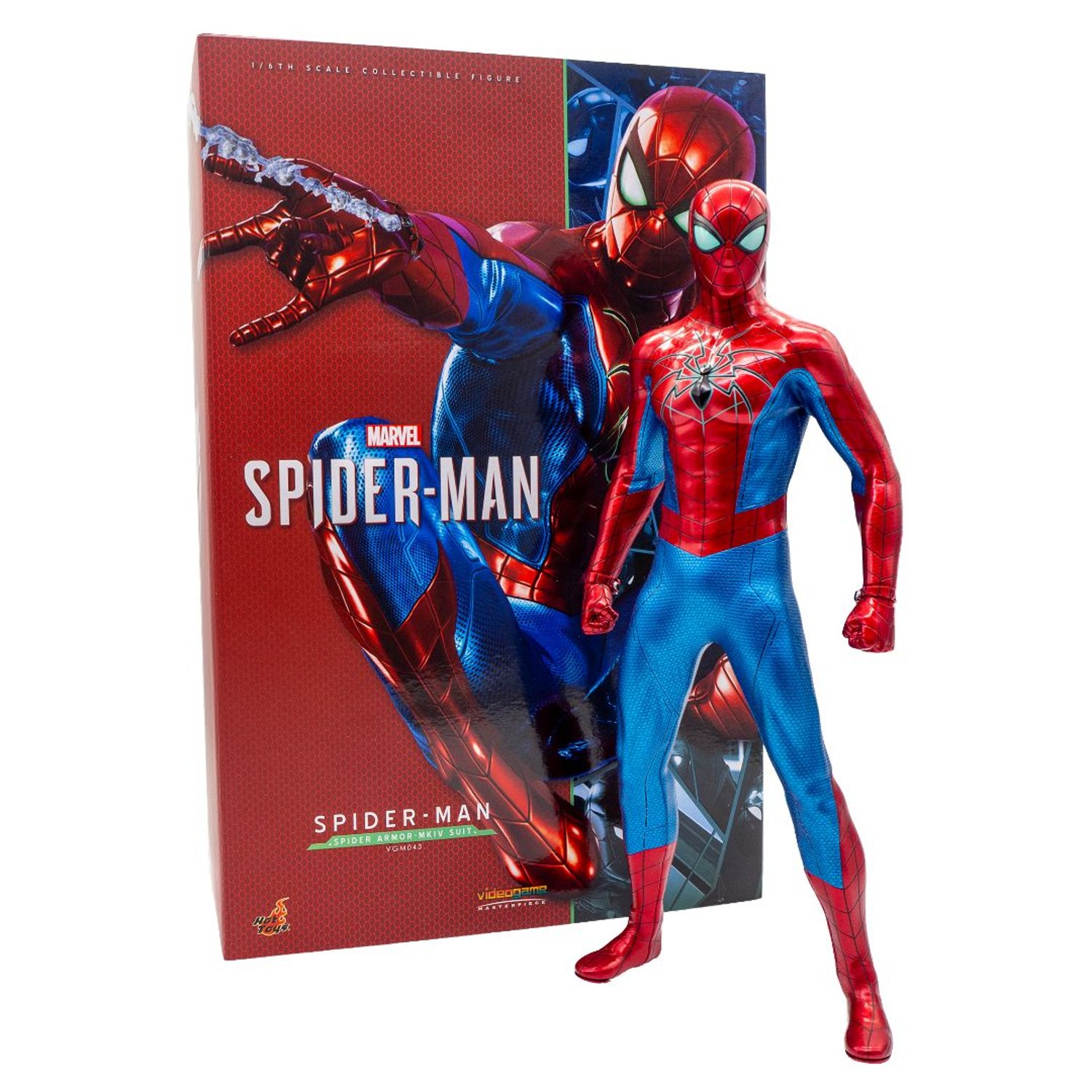 ホットトイズ スパイダーマン 1/6 スパイダーアーマーMK IV
