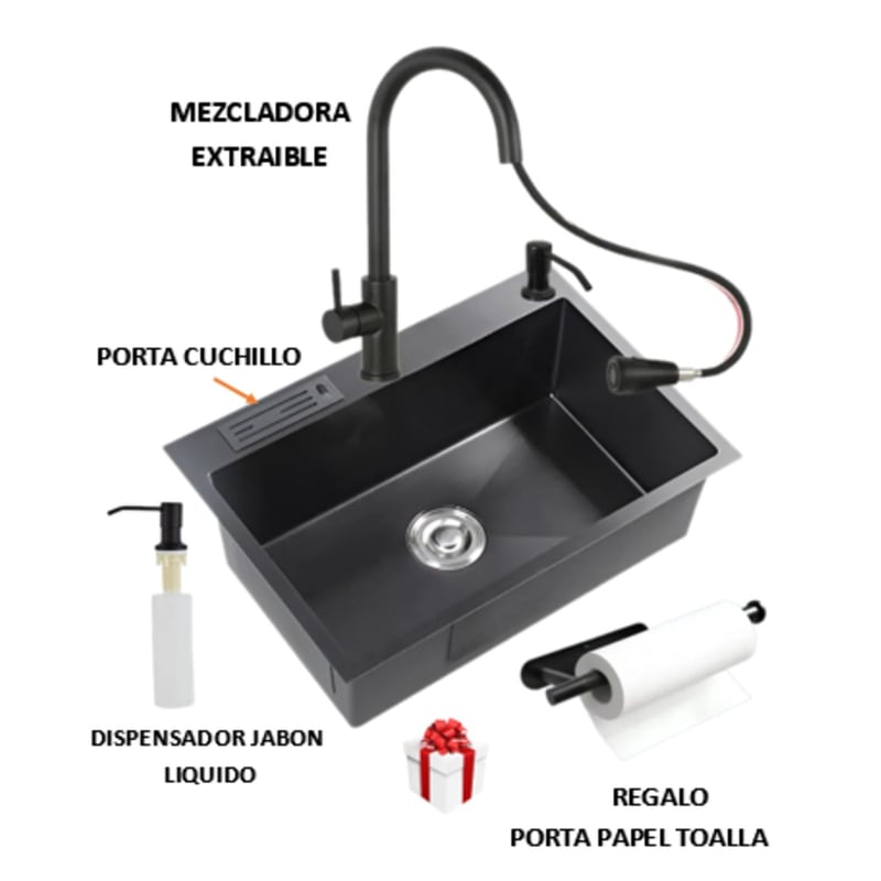 Sodimac mezcladora de cocina best sale