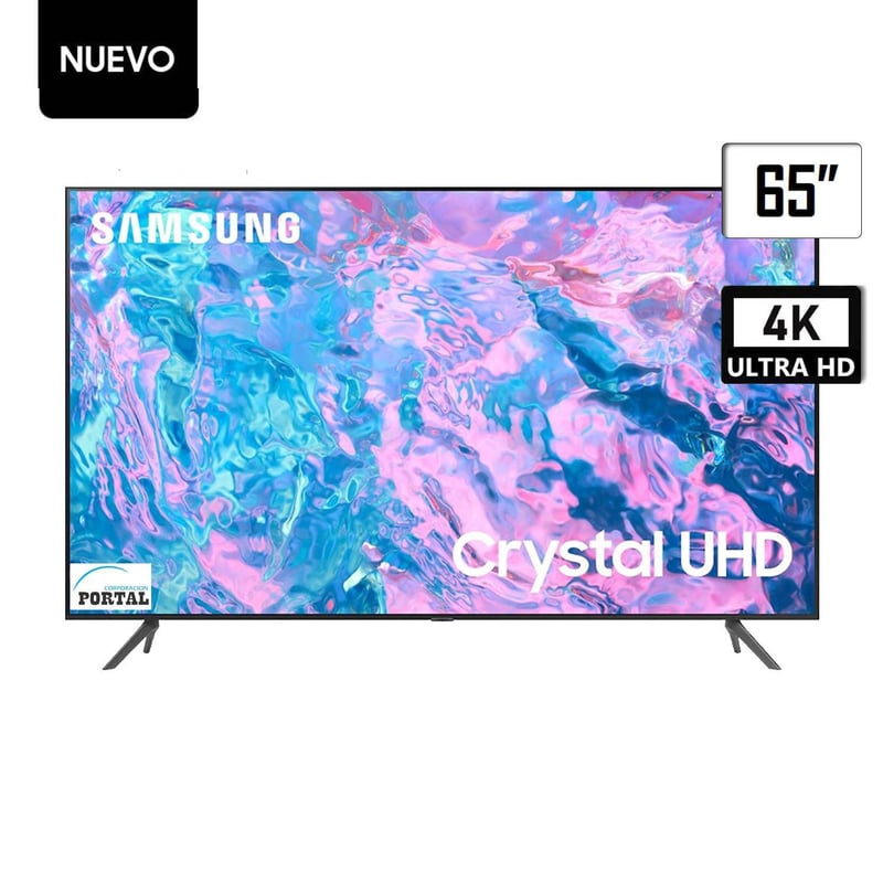 TELEVISOR SAMSUNG 65 4K UHD LED TV SMART CRYSTAL 65CU7000 SAMSUNG ...