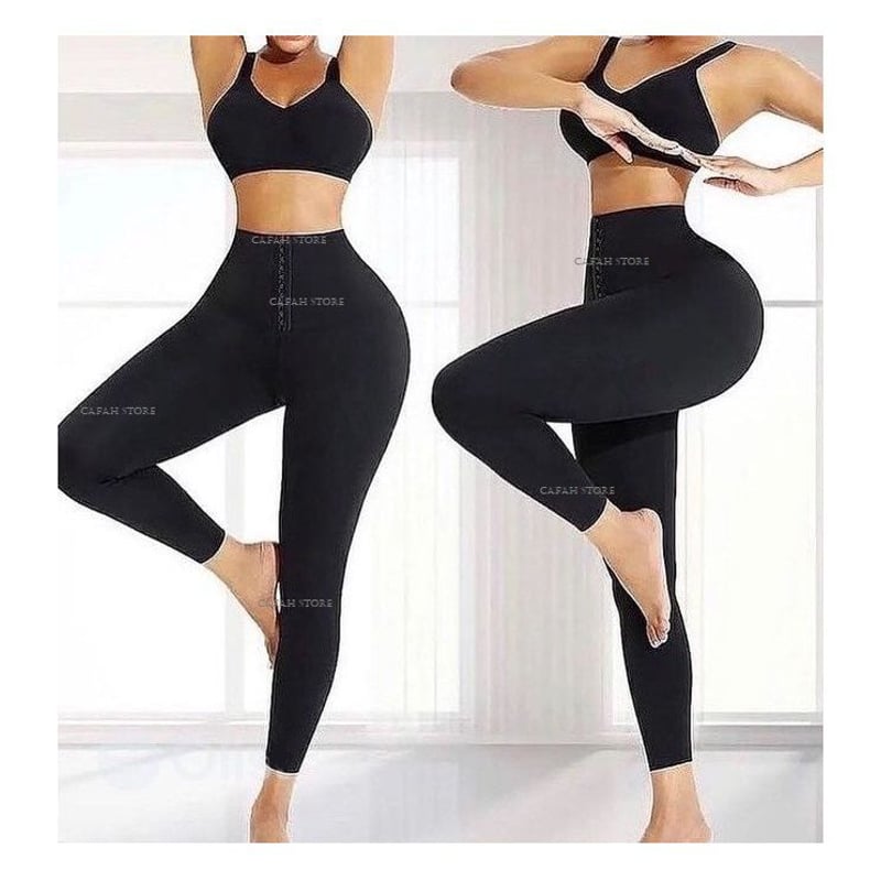 LEGGINS MUJER DEPORTIVO CINTURA ALTA CORSET FITNESS GYM YOGA Sodimac Peru