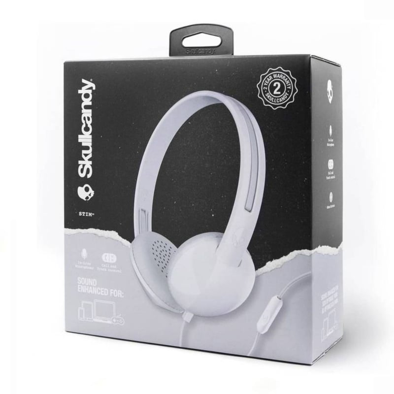 SKULLCANDY - Audífonos Skullcandy Stim Supreme Sound con Micrófono - Blanco