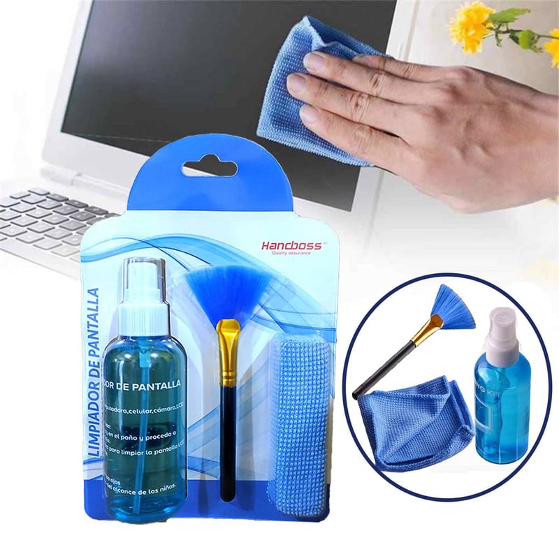 LIMPIADOR DE ESPUMA INLINE PARA PANTALLAS CON EFECTO ANTIESTÁTICO, 400ML