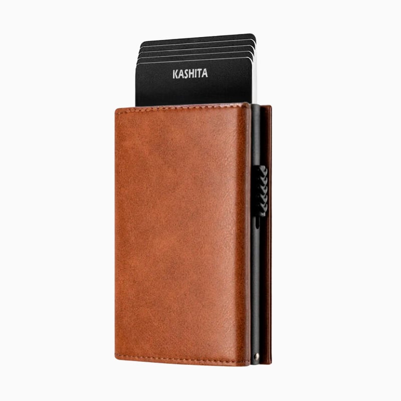 Billetera Tarjetero RFID Monedero Bolsillo para Billetes Anticlonacion GENERICO falabella