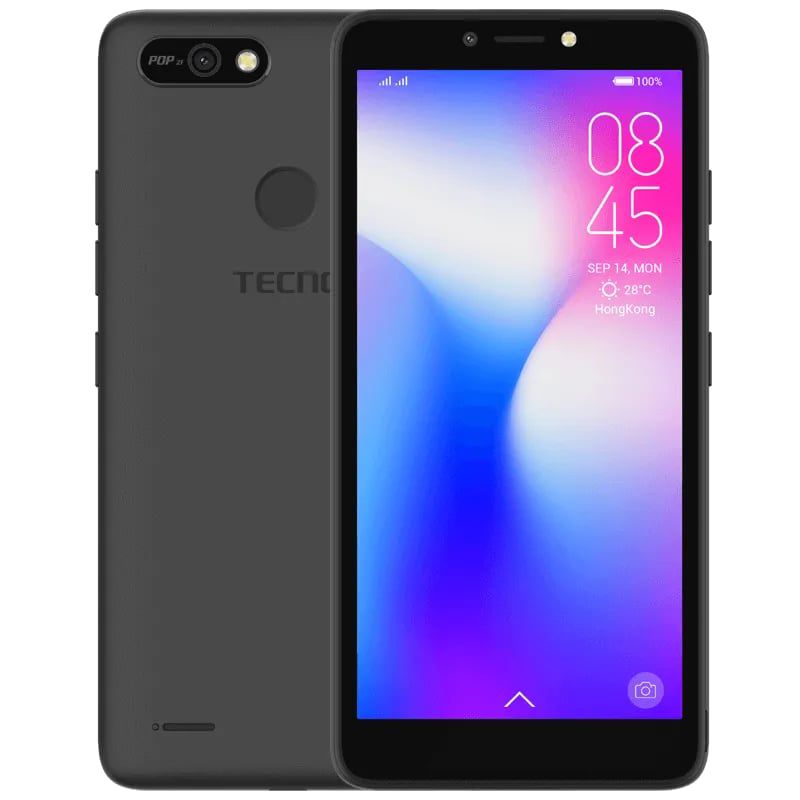 TECNO MOBILE - SMARTPHONE TECNO POP 2F 16GB ROM  1GB RAM COLOR NEGRO