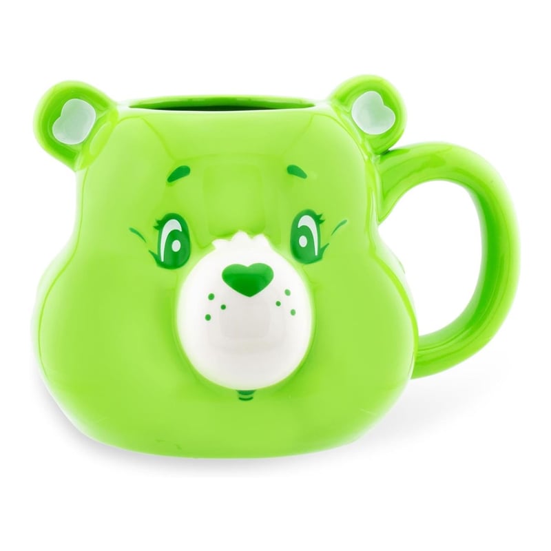 BUFFALO - Taza Osito Cariñosito Verde - Mug ceramica Good Luck Bear Care Bears