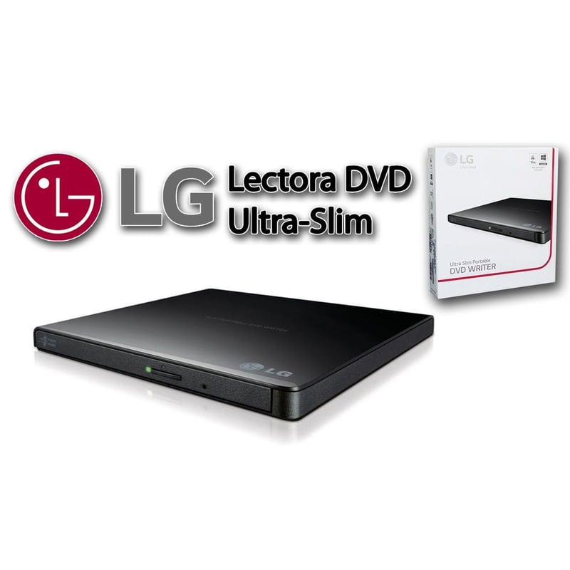 GRABADOR LG GP65NB60 EXTERNO DVD ULTRA SLIM PORTABLE USB LG | falabella.com