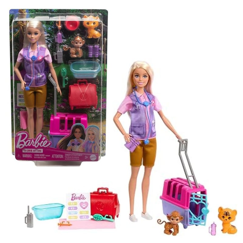 Barbie rescate de animales online