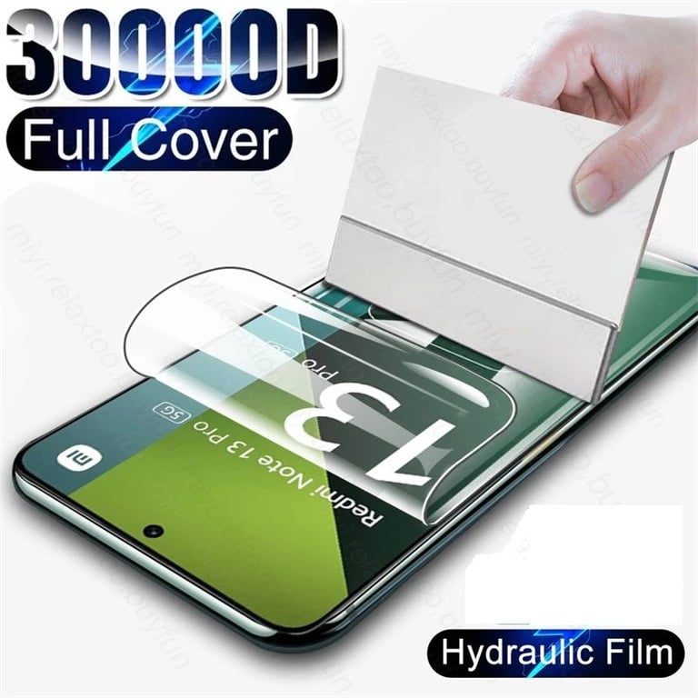 Lot De 2 Films De Protection écran Hydrogel Pour Redmi Note 13 Pro - Transparent - TPU - Marque Taperso - Neuf