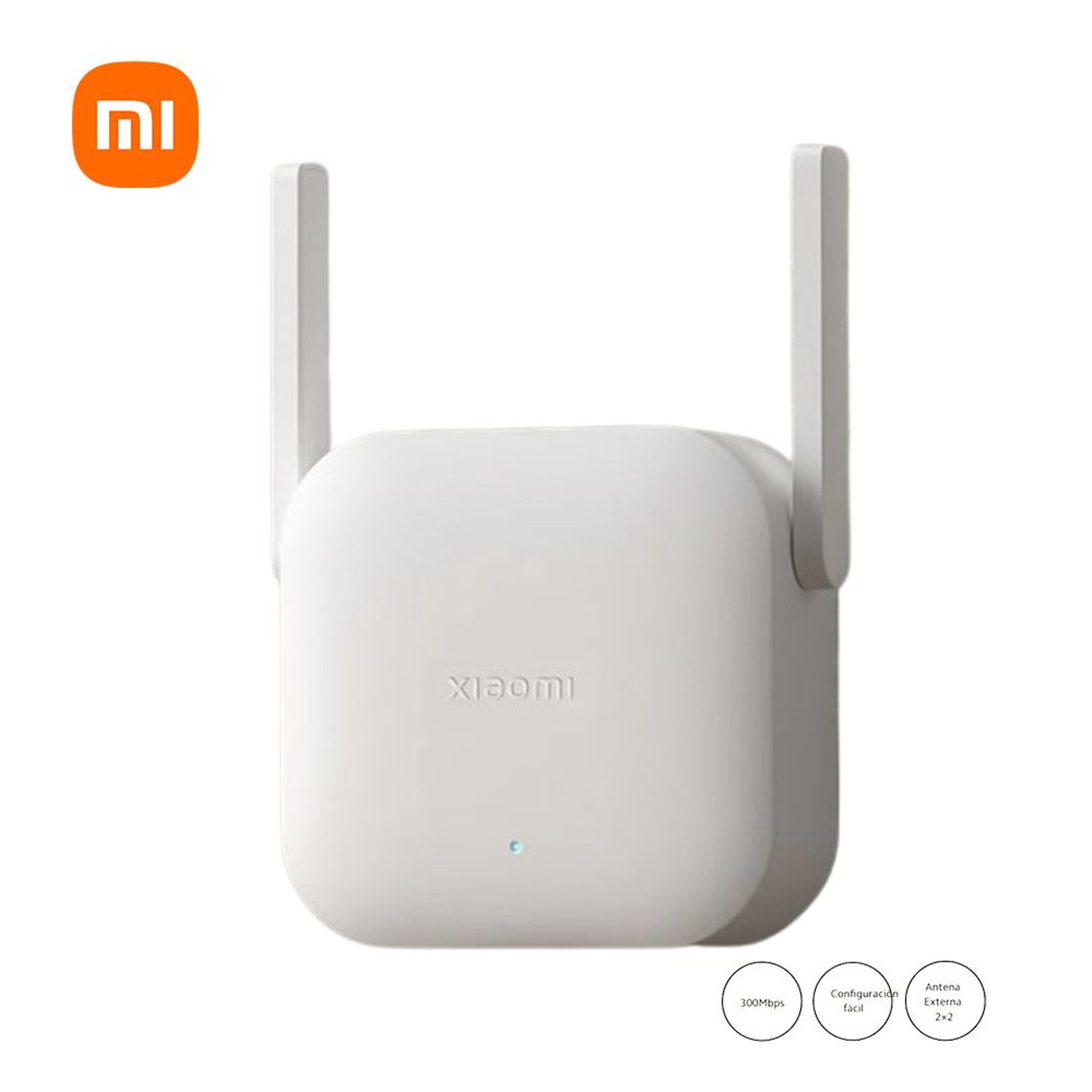 Amplificador Repetidor Wifi Xiaomi Range Extender N300 RD10M Blanco XIAOMI falabella