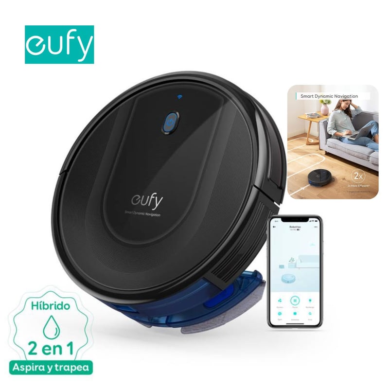 EUFY - Aspiradora Robot RoboVac G10 Hybrid