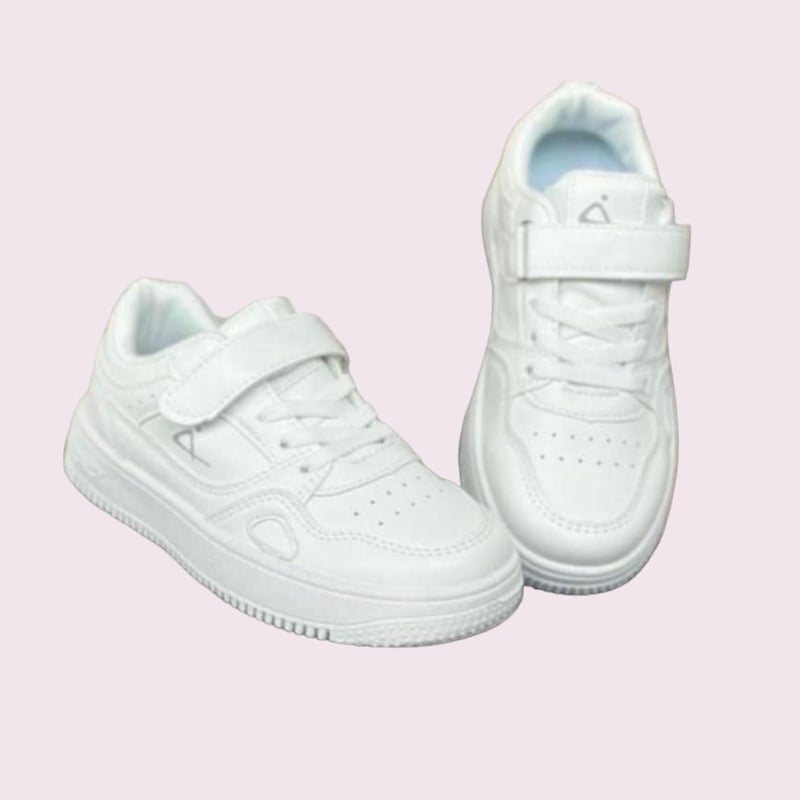 Zapatillas de Nina Importada COLEGIO BLANCA NICKY