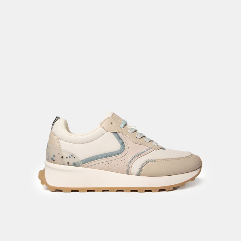 Zapatillas Urbanas Bata Red Dotty Beige Mujer
