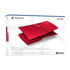 SONY - Cover Carcasa Consola Playstation 5 Ps5 Slim Volcanic Red
