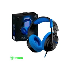 VSG - Audifono Gamer Pc Alambrico VSG Pentagon Azul
