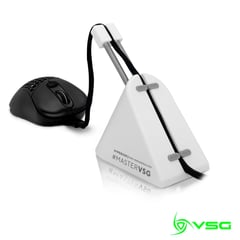 VSG - Sujetador de cable Mouse Bungee VSG Hyperion Blanco rac store