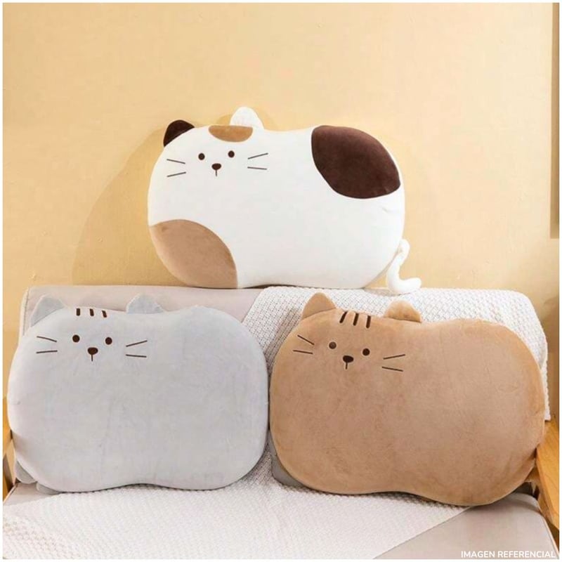 Almohada Cojin de Cama Sofa Gato Memory Foam INSPIRA falabella