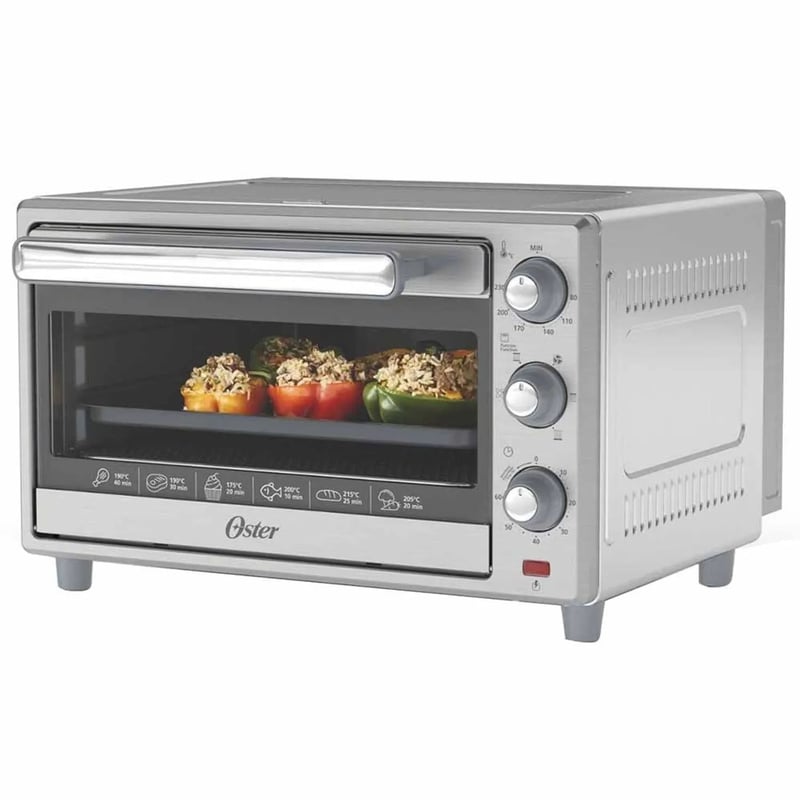 OSTER - Horno 25l Con Freidora De Aire Oster Tssttvls25-053 - Silver