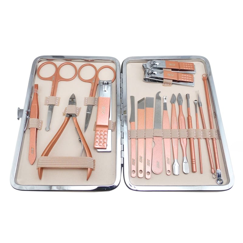 Set Manicura y Pedicura 18 Piezas: ¡Luce unas uñas impecables!