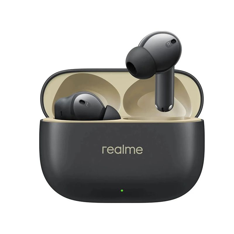 REALME - Realme Buds T300 Auriculares Bluetooth con Cancelación Ruido - Negro