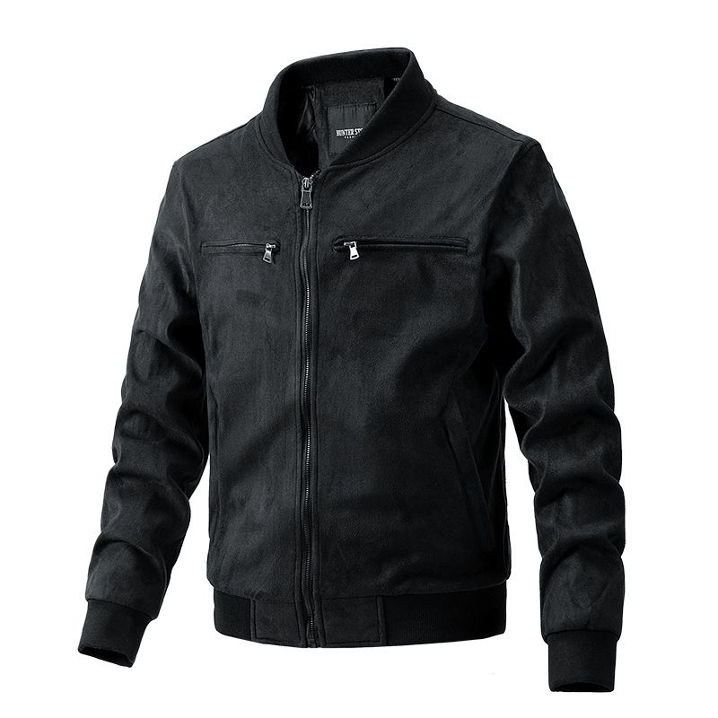 Chaqueta De Invierno Para Hombre Negro 22M330