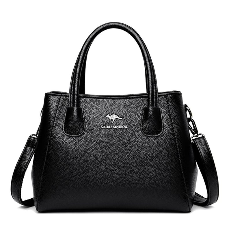 Bolso negro de marca shop