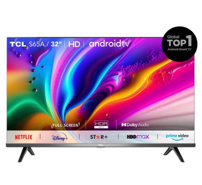 TCL - TELEVISOR TCL LED 32 SMART HD ANDROID TV 32S5400AF 2023