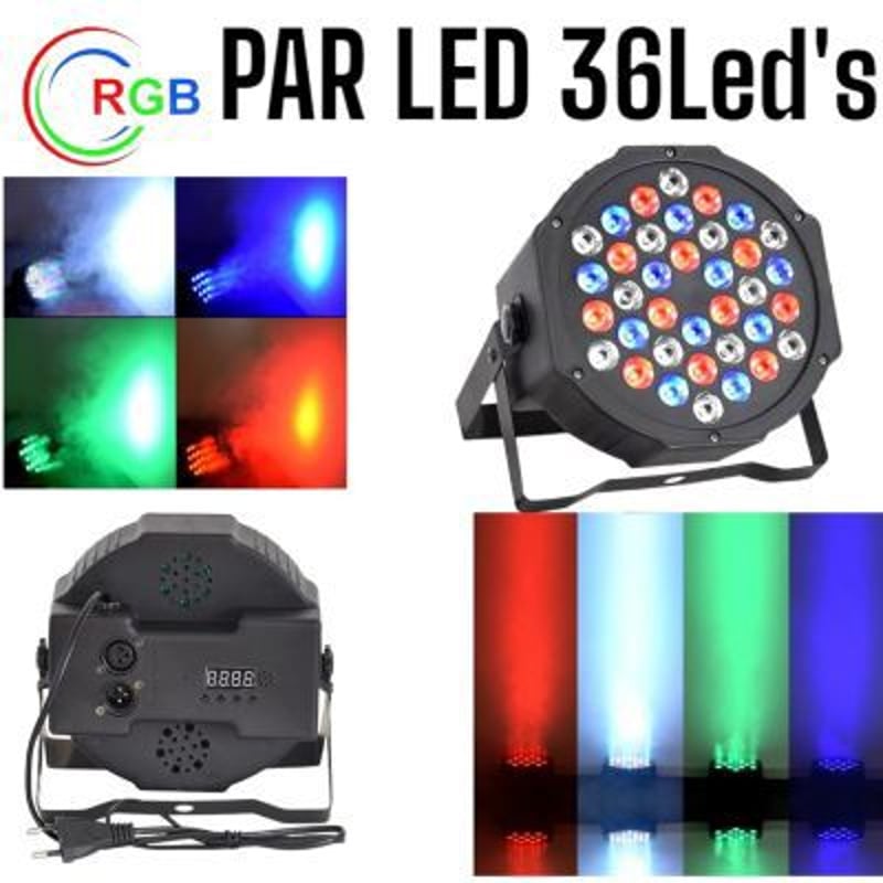 Proyector de 54 Luces de Colores LED Flat Par Light Par LED 54 OEM ...