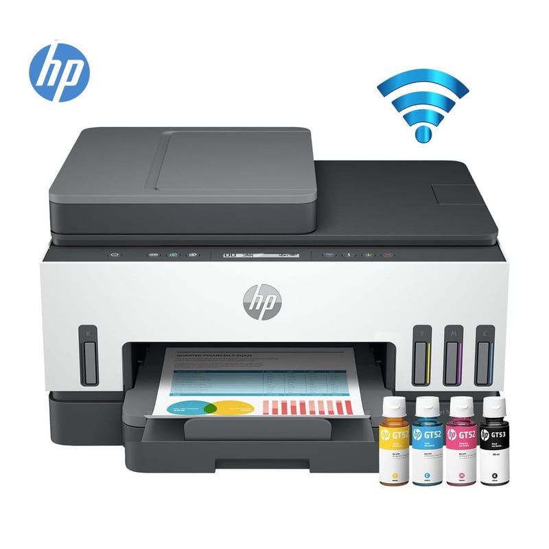 HP - IMPRESORA HP SMART TANK 750 MULTIFUNCIONAL WIFI /LAN 6UU47A