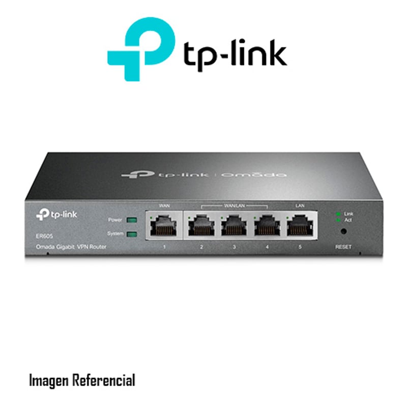 ROUTER VPN TP-LINK ER605 OMADA GIGABIT MULTI-WAN - P/N: 1721500136 TP ...