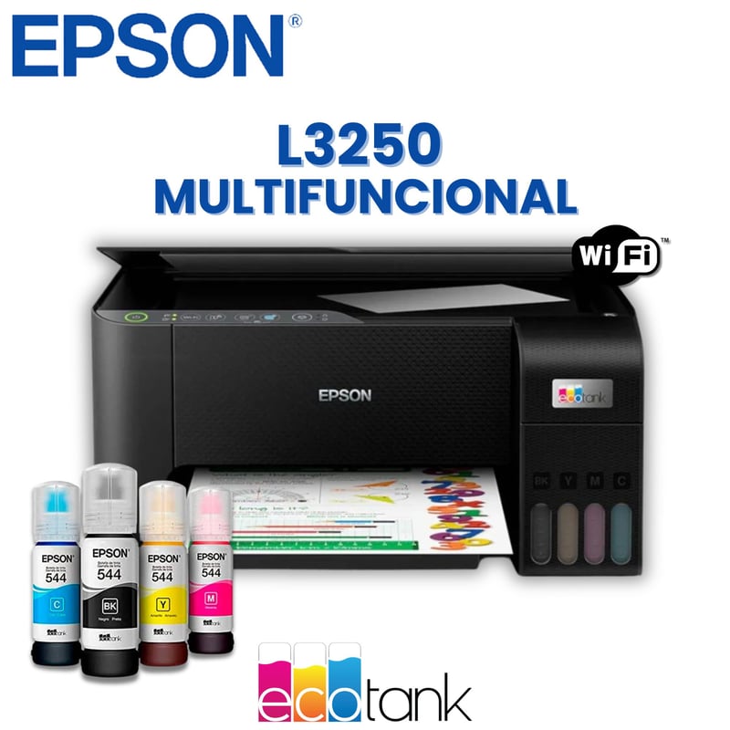 EPSON - IMPRESORA MULTIFUNCIONAL EPSON ECOTANK L3250