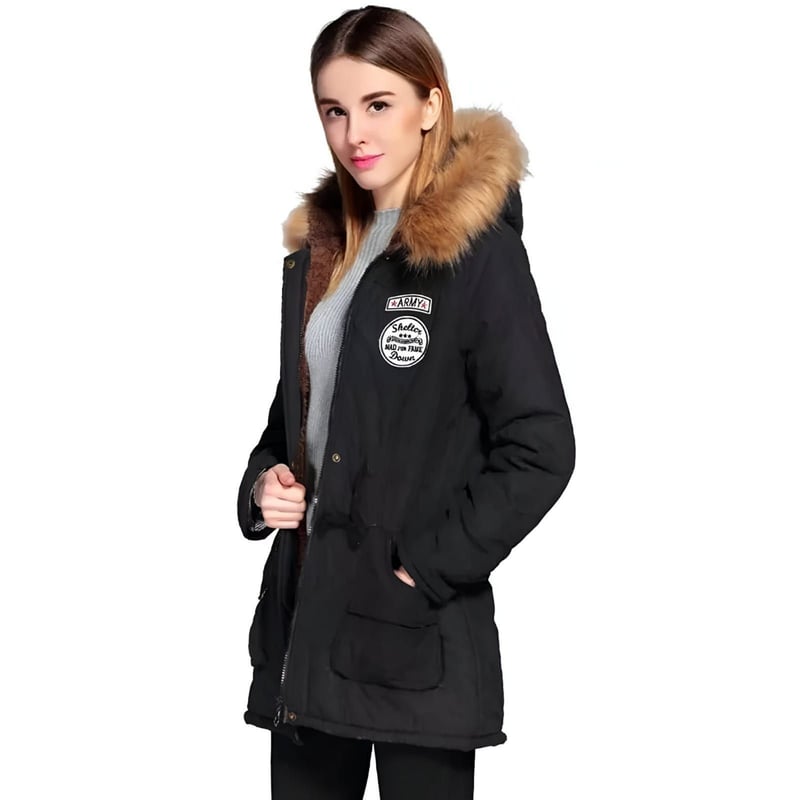 Abrigo casaca mujer discount