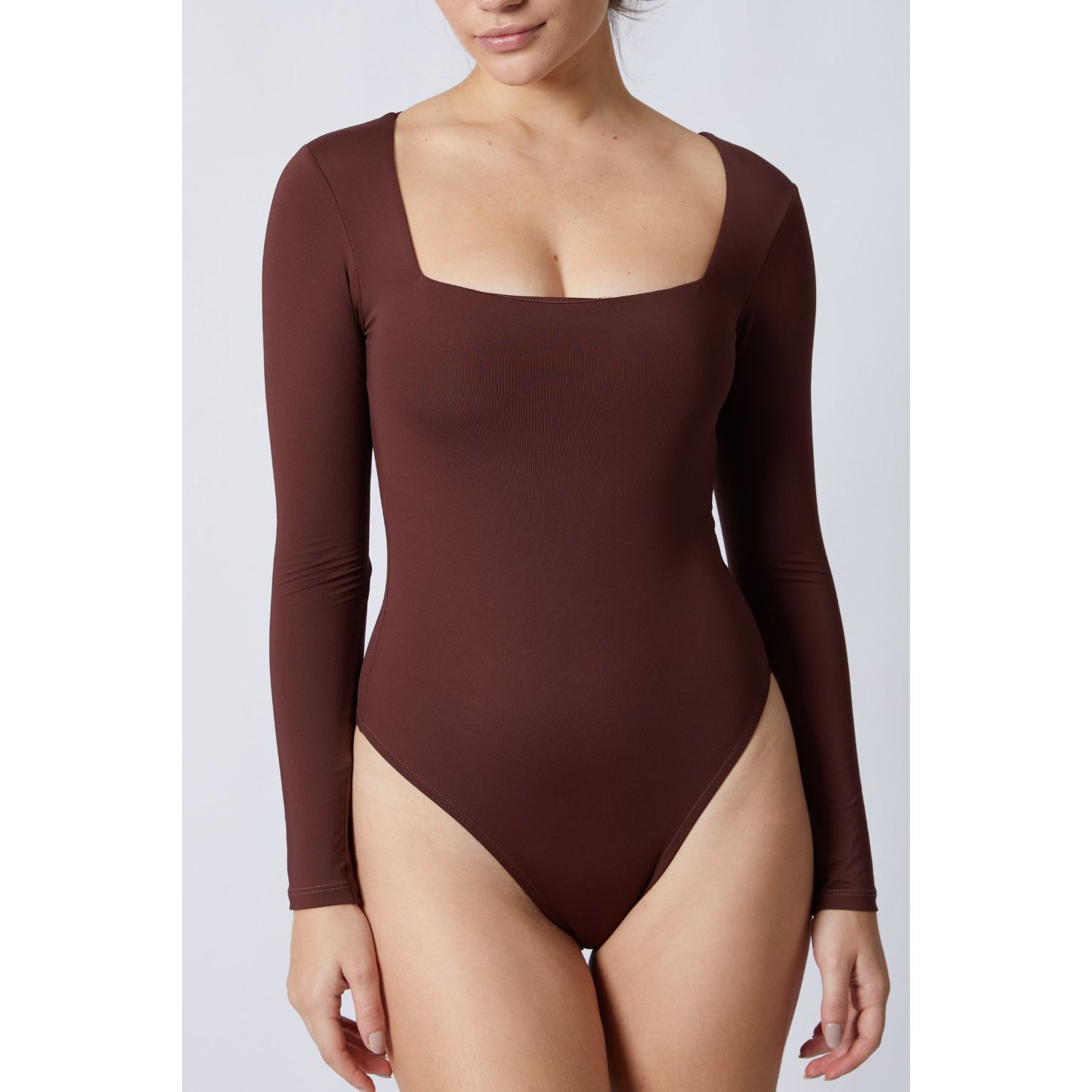 Body cuello cuadrado manga larga Mujer CRUCERO SWIM Y BEACHWEAR falabella