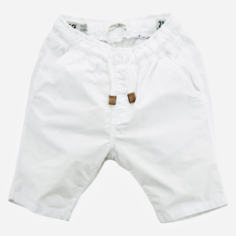 Bermuda blanco hombre hotsell